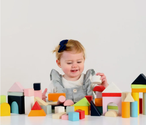 Le Toy Van LTV – Bausteine ??& Tasche – 60 Teile